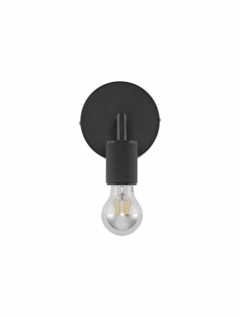 Moderne - 9501233 Aplica Nova Luce ROYAL E27 1x12W   Metal Black  IP20