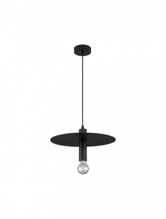 Pendule - 9501243 Pendul Nova Luce ROYAL E27 1x12W   Metal Black  IP20
