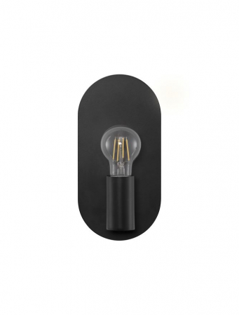 Moderne - 9501245 Aplica Nova Luce ROYAL E27 1x12W   Metal Black  IP20