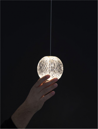 9511010 Pendul Nova Luce BRILLANTE LED 6W 247lm 3200K Aluminium & Acrylic Gold Nedimabil IP20 [3]