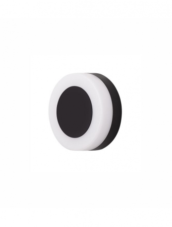 Aplice - 9529713 Aplica Nova Luce TUNE LED 9W 620lm 3000K IP65 Aluminium & Acrylic Sandy Black Beam 112 degrees