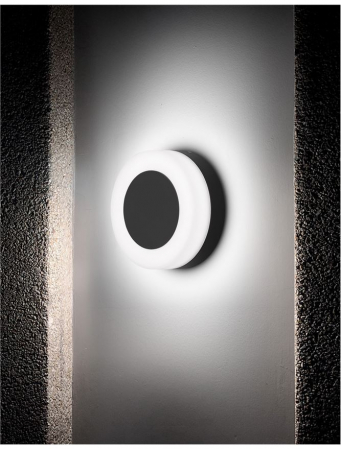 9529713 Aplica Nova Luce TUNE LED 9W 620lm 3000K IP65 Aluminium & Acrylic Sandy Black Beam 112 degrees [3]