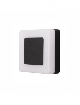 Aplice - 9529721 Aplica Nova Luce TUNE LED 9W 620lm 3000K IP65 Aluminium & Acrylic Sandy Black Beam 115 degrees