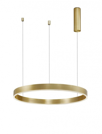 9530206 Lustra Nova Luce MOTIF LED 40W 2943lm 2700K - 6000K  Aluminium & Acrylic Brass Gold Dimabil CCT IP20