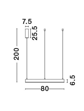 9530214 Lustra Nova Luce MOTIF LED 60W 4165lm 2700K - 6000K  Aluminium & Acrylic Sandy Black Dimabil CCT IP20 [4]