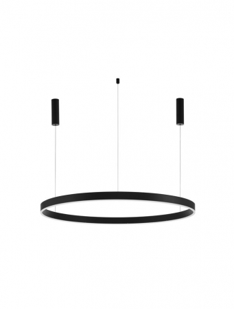 9530219 Lustra Nova Luce MOTIF LED 72W 5250lm 2700K - 6000K  Aluminium & Acrylic Sandy Black Dimabil CCT IP20