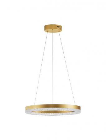 9530226 Lustra Nova Luce ADRIA LED 23W 2521lm 3000K Aluminium Brass Gold Dimabil Triac IP20