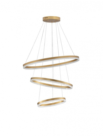 9530232 Lustra Nova Luce ADRIA LED 97W 9452lm 3000K Aluminium Brass Gold Dimabil Triac IP20 [2]