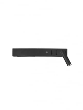 ILUMINAT - 9533521 Aplica Nova Luce VIDA LED 5W 350lm 3000K Metal Sandy Black Nedimabil IP20