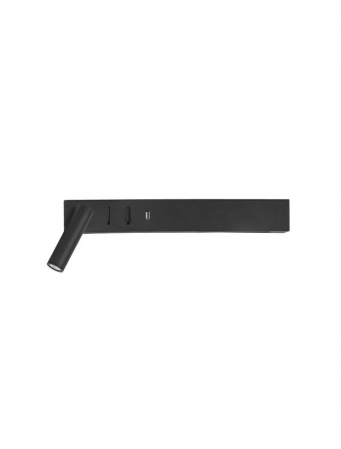 ILUMINAT - 9533522 Aplica Nova Luce VIDA LED 5W 350lm 3000K Metal Sandy Black Nedimabil IP20