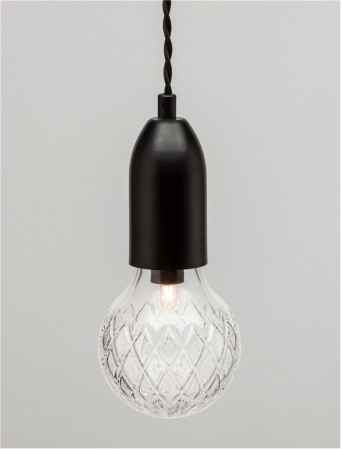 9536418 Lustra Nova Luce VEDA G9 3x6W   Metal & Clear Glass Black  IP20 [9]