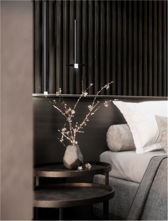 9540201 Pendul Nova Luce DANDIA LED 6W 365lm 3000K Aluminum Black Nedimabil IP20 [1]