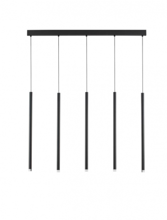 ILUMINAT - 9540202 Lustra Nova Luce DANDIA LED 27W 1301lm 3000K Aluminum Black Nedimabil IP20