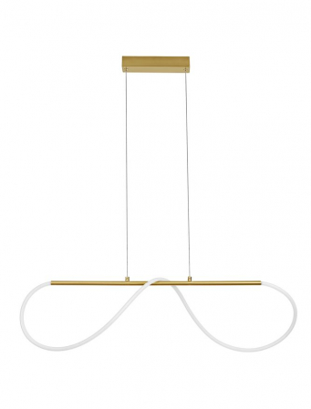 Lustre - 9548103 Suspensie Nova Luce TIRIAC LED 29W 3145lm 3000K IP20 Aluminiu/Acril Gold