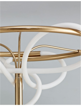 9548106 Lampadar Nova Luce TIRIAC LED 31W 2784lm 3000K Aluminium & Acrylic Gold Nedimabil IP20 [2]