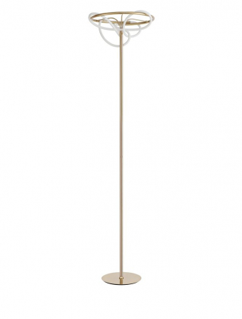 Lampadare - 9548106 Lampadar Nova Luce TIRIAC LED 31W 2784lm 3000K Aluminium & Acrylic Gold Nedimabil IP20