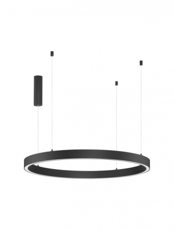 9558607 Lustra Nova Luce STING LED 60W 3389lm 3000K Aluminium & Acrylic Sandy Black Dimabil Triac IP20