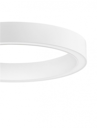 Moderne - 9558609 Plafoniera Nova Luce STING LED 40W 2153lm 3000K Aluminium & Acrylic Sandy White Dimabil Triac IP20