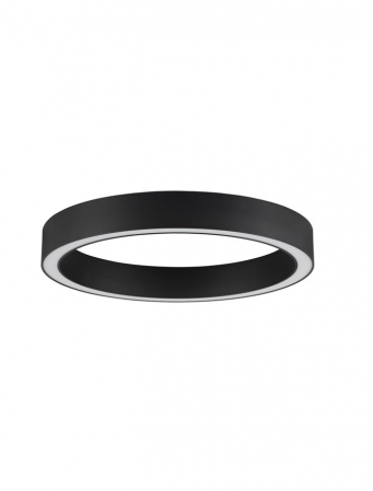 9558610 Plafoniera Nova Luce STING LED 40W 2153lm 3000K Aluminium & Acrylic Sandy Black Dimabil Triac IP20