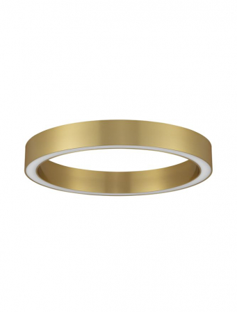 9558620 Plafoniera Nova Luce STING LED 40W 2153lm 3000K Aluminium & Acrylic Brass Gold Dimabil Triac IP20
