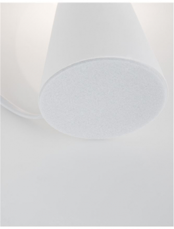 9577011 Veioza Nova Luce ZERO G9 1x5W   Gypsum & Opal Glass White  IP20 [5]