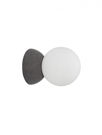 Moderne - 9577012 Aplica Nova Luce ZERO G9 1x5W   Concrete & Opal Glass Gray  IP20