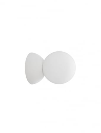 9577013 Aplica Nova Luce ZERO G9 1x5W   Gypsum & Opal Glass White  IP20
