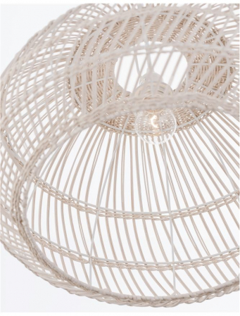 9586431 Pendul Nova Luce MELODY E27 1x12W   Ratan Ivory  IP20 [5]