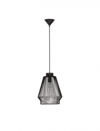 Pendule - 9586510 Pendul Nova Luce BREDO E27 1x12W   Aluminium Black  IP20
