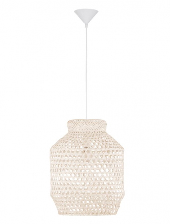 Pendule - 9586596 Pendul Nova Luce MIA E27 1x12W   Ratan Ivory  IP20