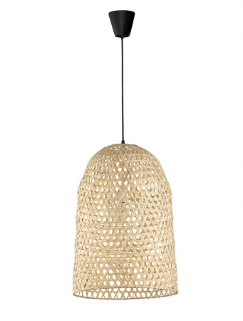 ILUMINAT - 9586681 Pendul Nova Luce AURORA E27 1x12W   Ratan Natural  IP20