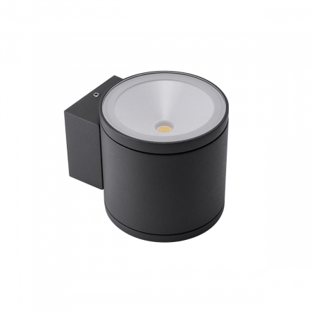 BLACK FRIDAY 2024 - 9591 Aplica REDO ETA LED 2x6W 1134lm 4000K IP54 Aluminiu Turnat Dark Gray Optics 120° CRI 82
