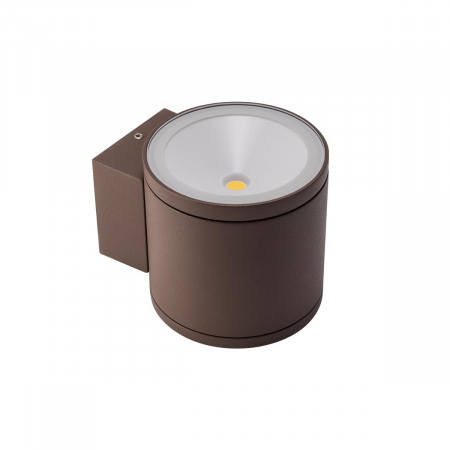 BLACK FRIDAY 2024 - 9593 Aplica REDO ETA LED 2x6W 1134lm 4000K IP54 Aluminiu Turnat Dark Brown Optics 120° CRI 82