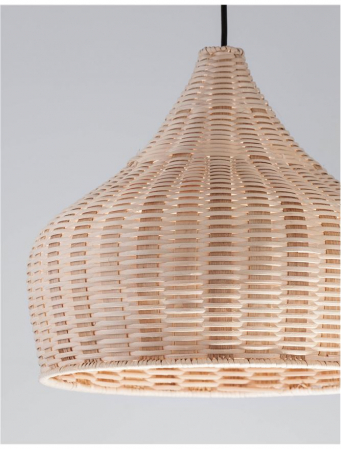 9594341 Pendul Nova Luce MIA E27 1x12W   Ratan Natural  IP20 [5]