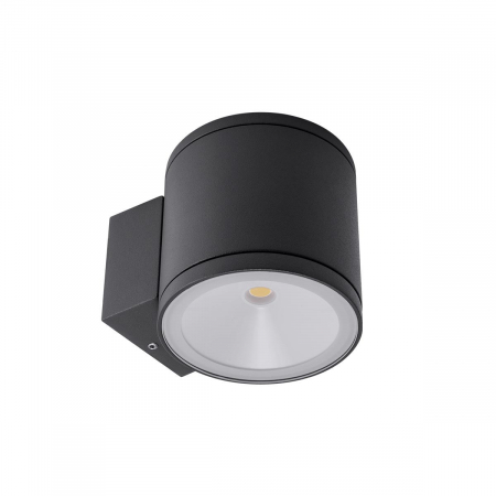 BLACK FRIDAY 2024 - 9595 Aplica REDO ETA LED 6W 540lm 4000K IP54 Aluminiu Turnat Dark Gray Optics 120° CRI 82