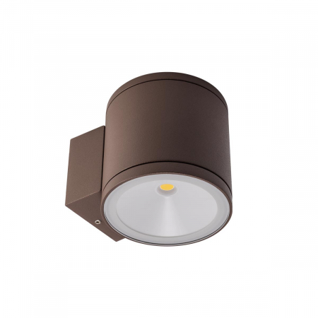 BLACK FRIDAY 2024 - 9596 Aplica REDO ETA LED 6W 530lm 3000K IP54 Aluminiu Turnat Dark Brown Optics 120° CRI 82