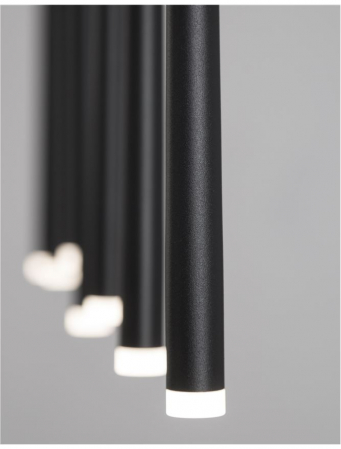 9601007 Suspensie Nova Luce GIONO LED 21W 1280lm 3000K IP20 Aluminiu/Acril Sandy Black [6]