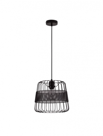 ILUMINAT - 9620125 Pendul Nova Luce IAN E27 1x12W   Metal Matt Black  IP20