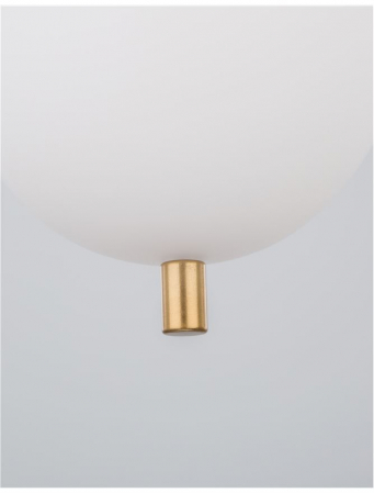 9624066 Pendul Nova Luce LATO E14 1X5W IP20 Glass/Metal Antique Brass Black Fabric Wire [5]