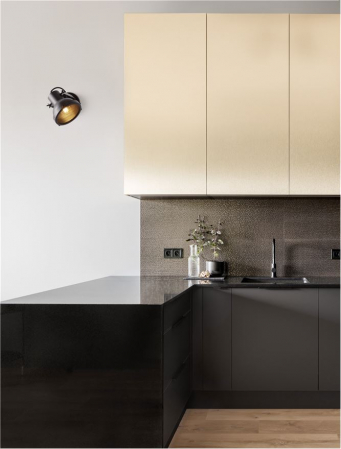 9624102 Aplica Nova Luce RUVI E14 1X5W   Metal Matt Black  IP20 [1]