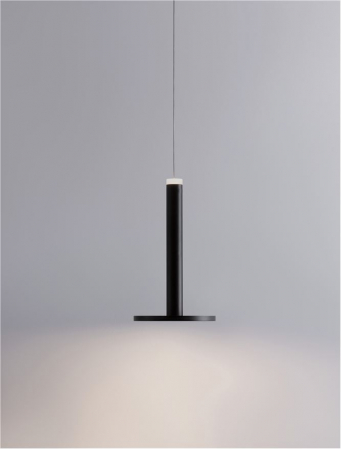 9695226 Pendul Nova Luce PALENCIA LED 10W 517lm 3000K Metal Matt Black Nedimabil IP20 [8]