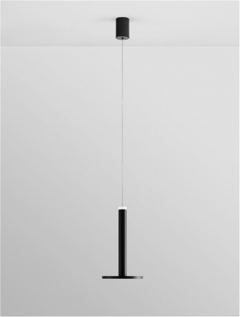 9695226 Pendul Nova Luce PALENCIA LED 10W 517lm 3000K Metal Matt Black Nedimabil IP20 [3]