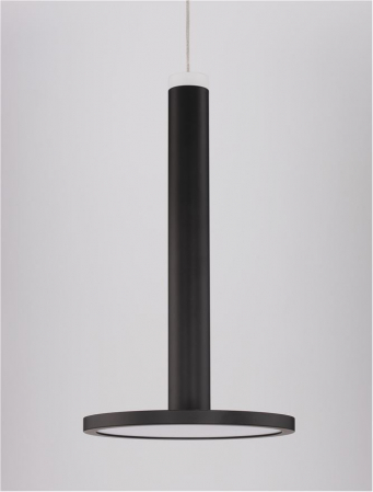 9695226 Pendul Nova Luce PALENCIA LED 10W 517lm 3000K Metal Matt Black Nedimabil IP20 [4]