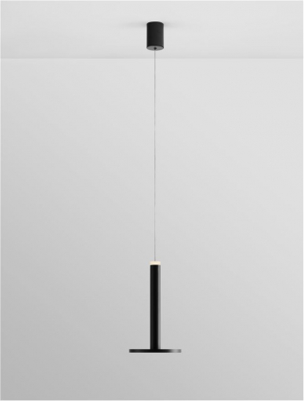 9695226 Pendul Nova Luce PALENCIA LED 10W 517lm 3000K Metal Matt Black Nedimabil IP20 [2]