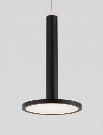 9695226 Pendul Nova Luce PALENCIA LED 10W 517lm 3000K Metal Matt Black Nedimabil IP20 [7]