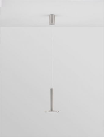 9695227 Pendul Nova Luce PALENCIA LED 10W 517lm 3000K Metal Satin Nickel Nedimabil IP20 [2]