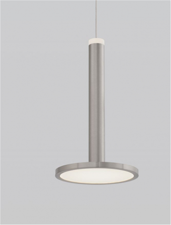 9695227 Pendul Nova Luce PALENCIA LED 10W 517lm 3000K Metal Satin Nickel Nedimabil IP20 [8]
