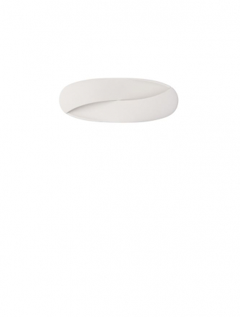 Moderne - 9695229 Aplica Nova Luce INFINITY LED 6W 535lm 3000K Metal White Nedimabil IP20