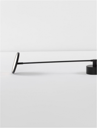 9695250 Aplica Nova Luce SCOPE LED 19W 2494lm 3000K Metal & Acrylic  Black Nedimabil IP20 [1]