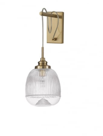 Moderne - 9738200 Aplica Nova Luce MOND E14 1X5W   Metal Satin Gold  IP20